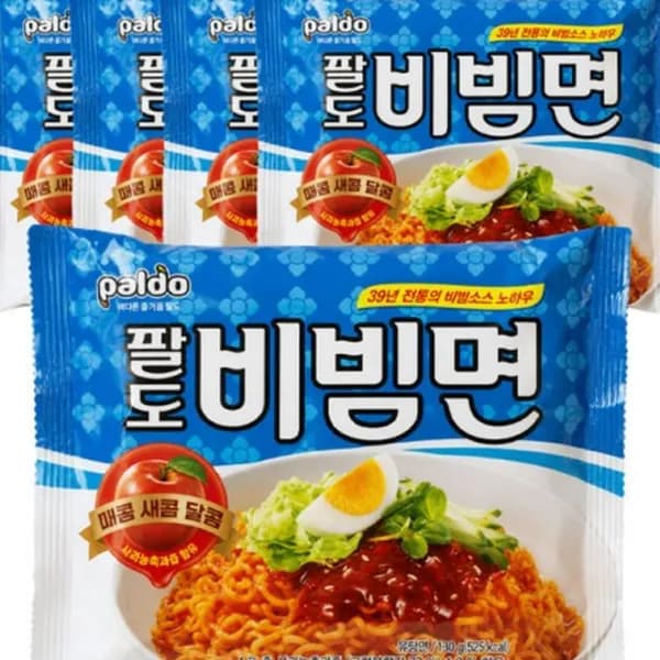 팔도 비빔면 130g 5개
