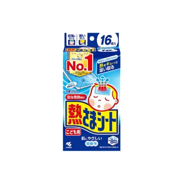 코바야시 열냉각시트 어린이용 약산성 16매