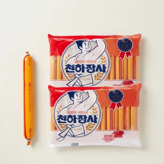 진주햄 천하장사 오리지날 15g 66개입 2개
