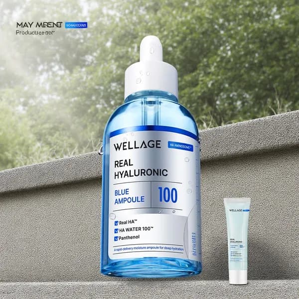 웰라쥬 리얼 히알루로닉 블루 100 앰플 60ml 1개