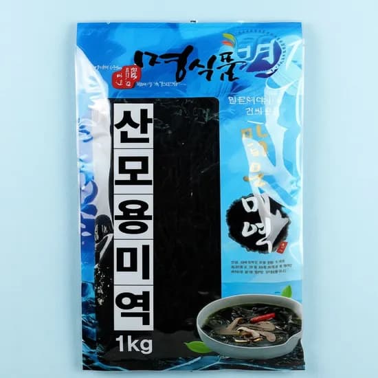 명식품 산모미역 최상급 1kg 1개