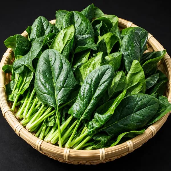 국내산 시금치 1kg 1박스