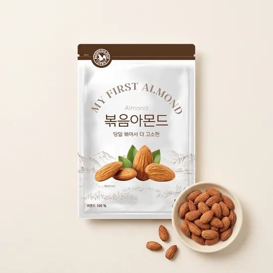 산과들에 당일볶음아몬드 500g 3봉 1세트