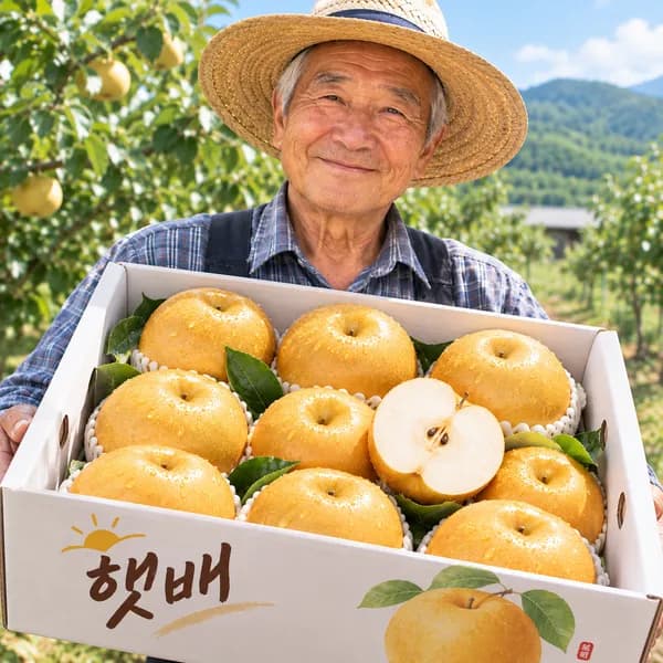 아삭킹 가정용 햇배 5kg 1박스