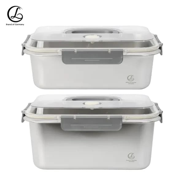 랑펠로 직사각 푸드케이스 3200ml+4400ml 2종 1세트