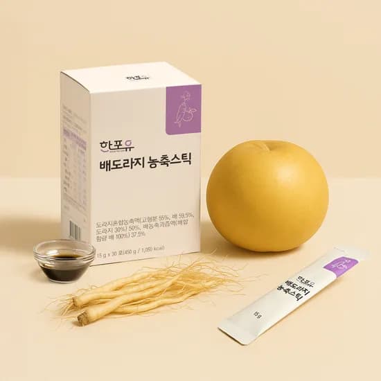 한포유 배도라지 농축스틱 15g 1박스