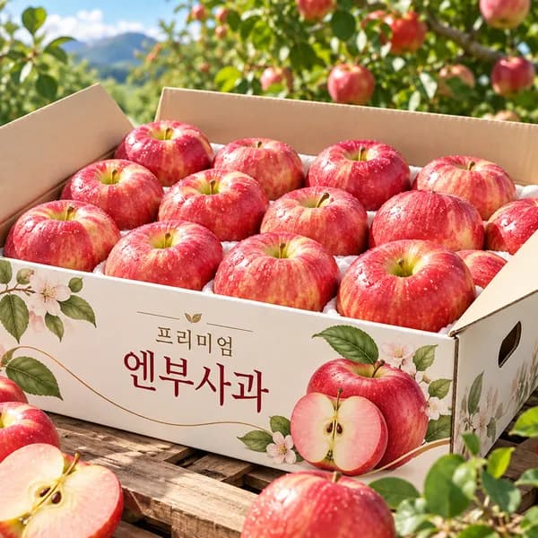 피치애플 엔부사과 2kg 1박스 11,900원