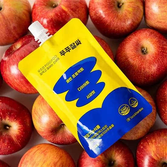 푸푸잘싸 사과맛 100ml 5개입