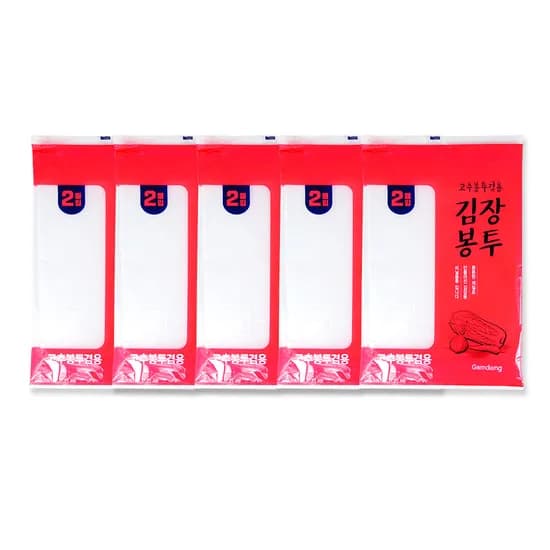 감동 김장봉투 드럼통용 2매 5개