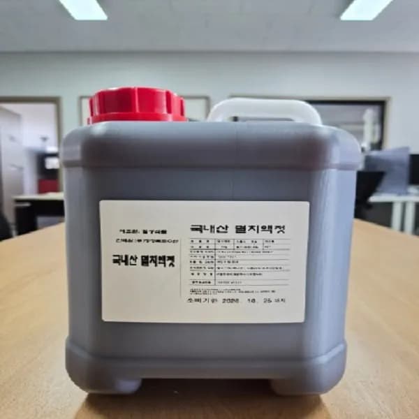 멸치액젓 5kg 1개 20,000원