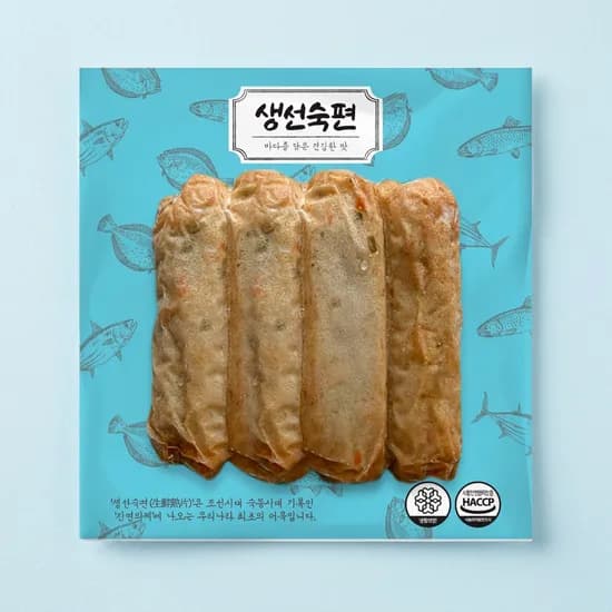 생선숙편 땡초말이어묵 200g 4개입 2팩