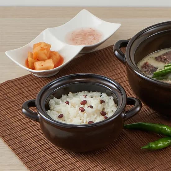옹기방 황토 내열냄비, 13cm, 1개