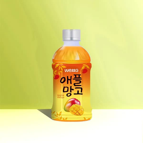 웰그린 애플망고 340ml 20개 13,990원