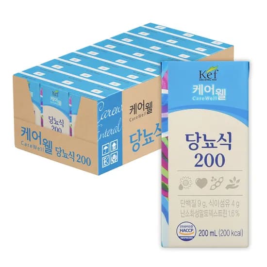 케어웰 당뇨식 200ml 24팩 1박스