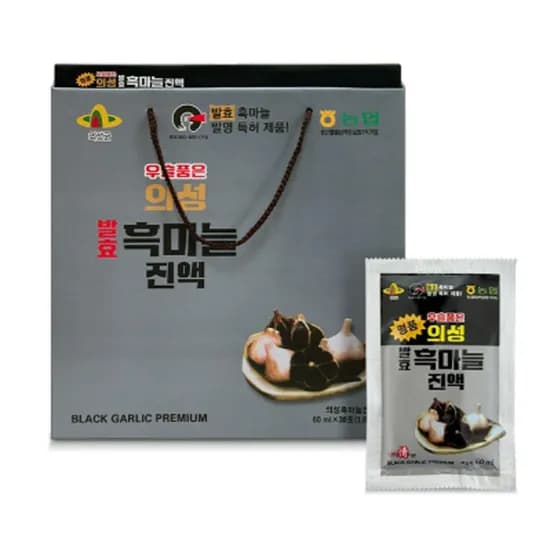 의성 흑마늘 진액 60ml 30포 1개