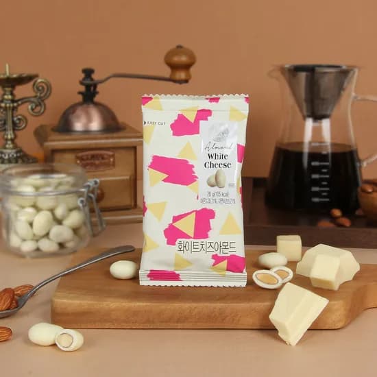 산과들에 화이트치즈아몬드 20g 20봉 1세트