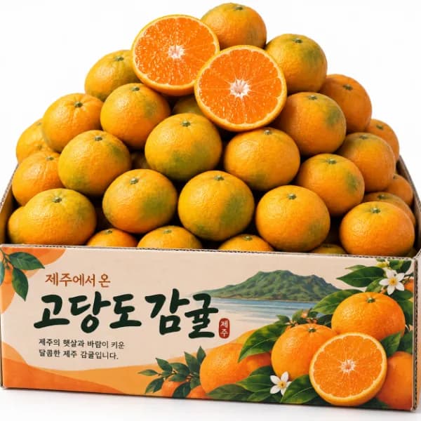 제주 감귤 로얄과(S-M) 5kg 1박스