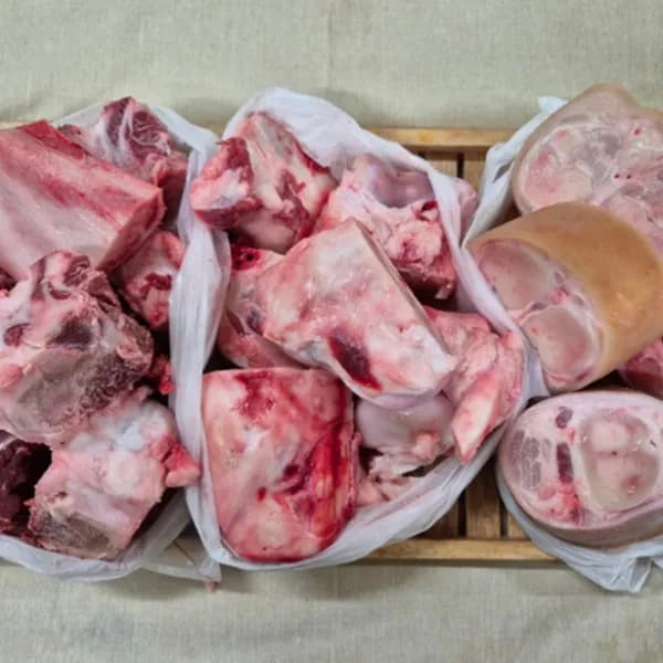 한우 사골 우족 기획세트 6kg 1박스