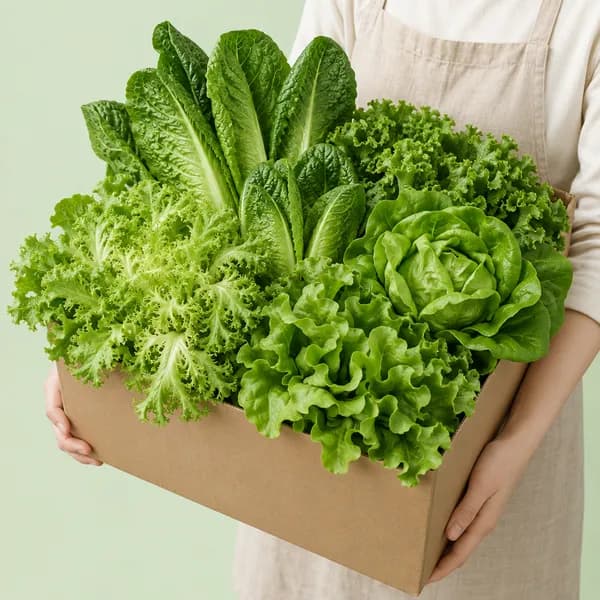 국내산 스마트팜 수경재배 유럽채소 모듬 샐러드채소 쌈채소 버터헤드 로메인 1kg 1박스