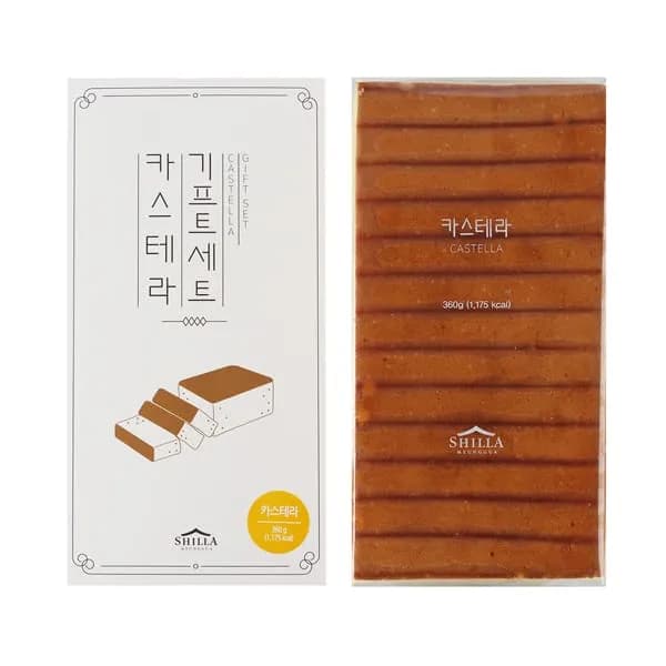 신라명과 카스텔라 오리지널 선물세트 쇼핑백 포함 1개