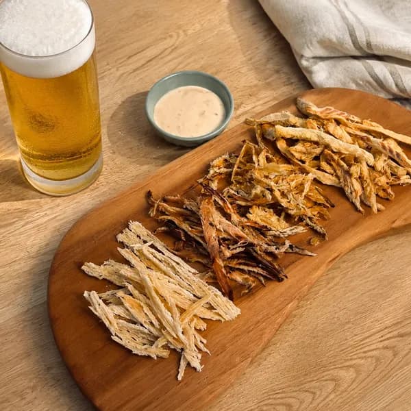 오안주 마른안주 3종 버터구이 철판구이오징어 아귀포 25g 3봉