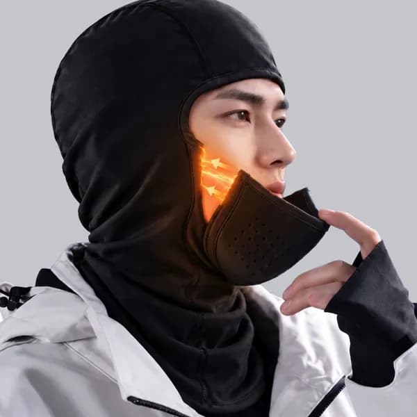 딥루트 방한 겨울 마그네틱 바라클라바 블랙 FREE 2개