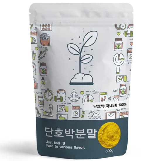 푸른빈 단호박분말 국내산 500g 1개