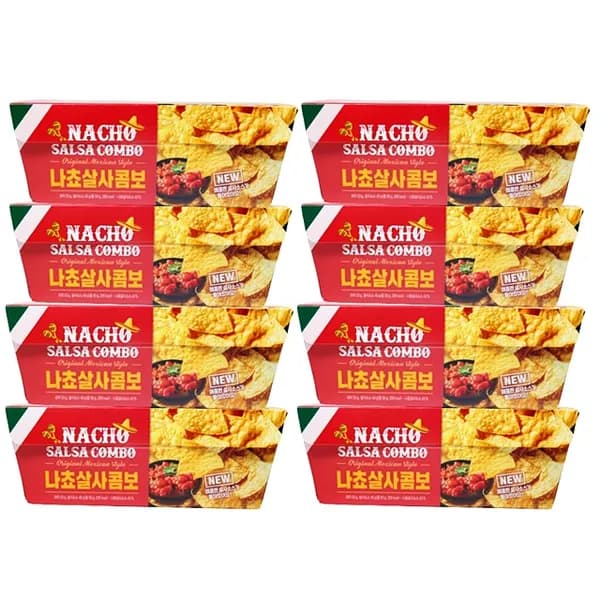 미찌푸드 나쵸살사콤보 93g 6개