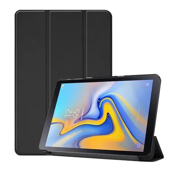 갤럭시탭 어드밴스2 10.1 SM-T583 북커버 케이스, 검정, 1개