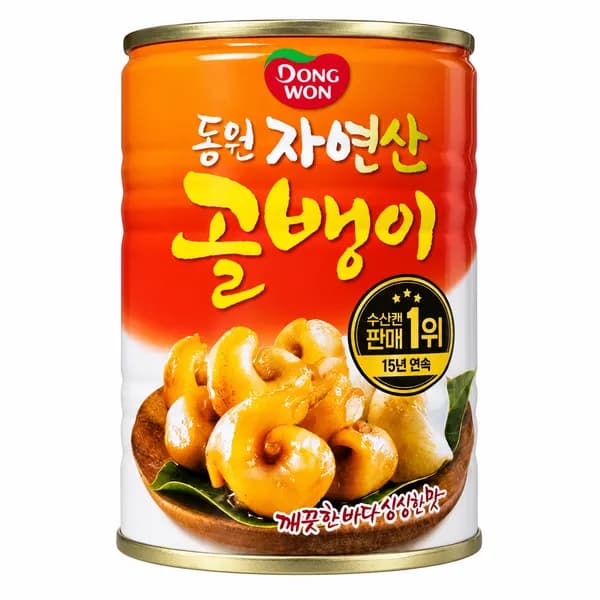 동원 자연산 골뱅이 원터치 300g 4개
