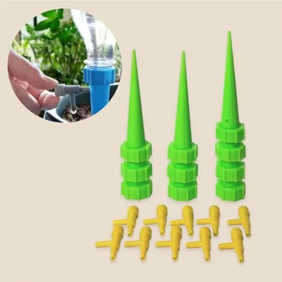 화분 자동 급수 디스펜서, 그린, 10개