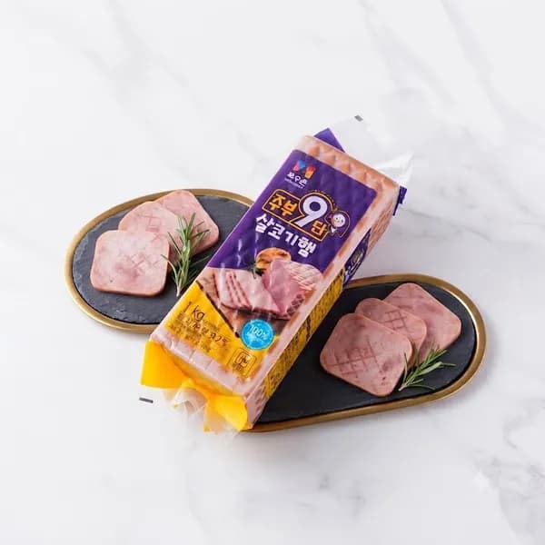 목우촌 주부9단 살코기햄 1kg 2개