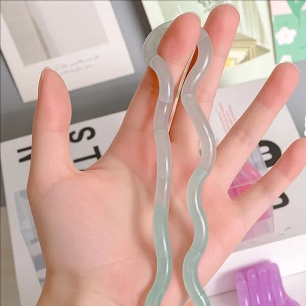 온도변화 탱글 트위스트 피젯토이 민트 1개