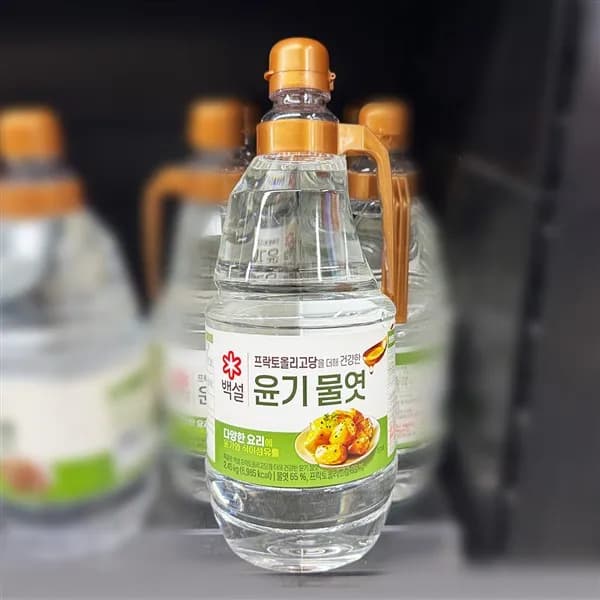 CJ제일제당 백설 프락토 올리고당을 더한 윤기 물엿 2.45kg