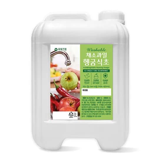 채소과일 헹굼식초 12L 1개