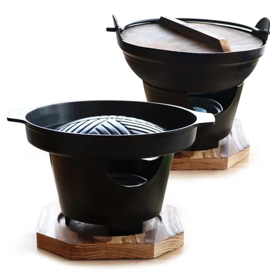 그릴&샤브냄비 세트, 16cm, 1세트
