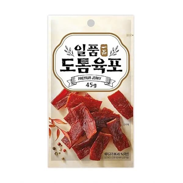 한성미트 일품 도톰 육포 45g 10개 22,500원
