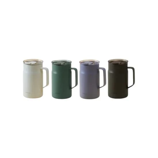 락앤락 메트로카페 세라믹 머그컵 브라운 600ml 1개