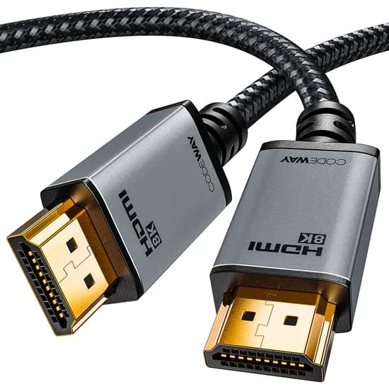 코드웨이 UHD 8K HDMI 2.1 모니터 케이블 1.5m 1개
