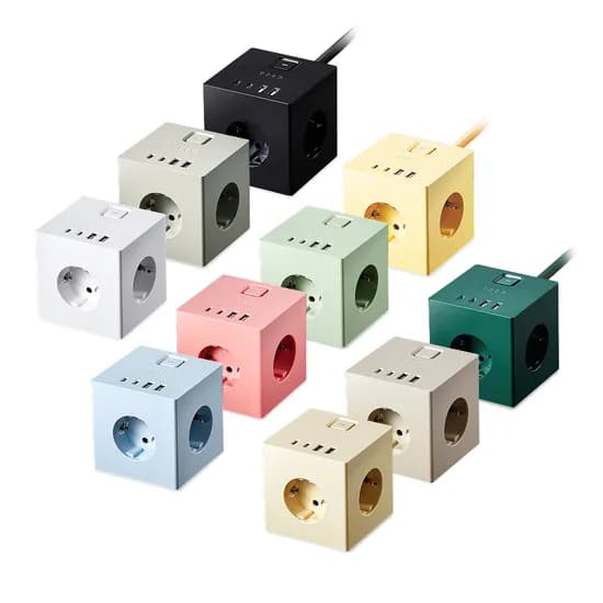 보코 큐브프로45 USB C타입 큐브 멀티탭 BC-E316U45 PD45W 3구 2m 1개