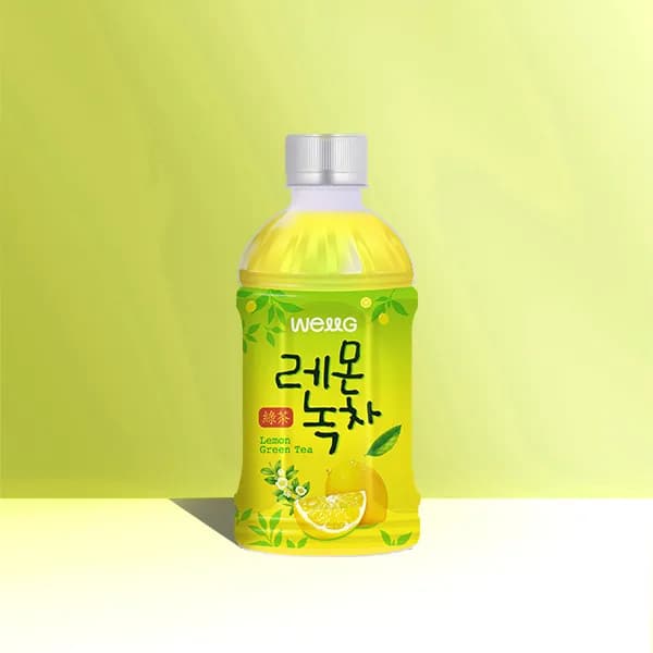 웰그린 레몬녹차 340ml 20개
