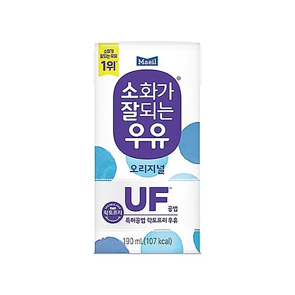 매일유업 소화가 잘되는 우유 오리지널 190ml 24개 23,930원