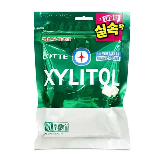 롯데 자일리톨 껌 오리지날 리필 특대용량 231g 1팩