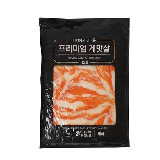 프리미엄 게맛살 세절형 1kg 1개