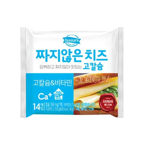 동원 짜지않은 치즈 고칼슘 18g 14매 4개 17,590원