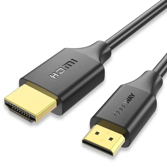 코드웨이 Mini HDMI to HDMI 2.0 케이블, 1m, 1개