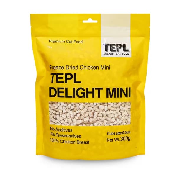 테플 딜라이트 초미니 트릿 동결건조 닭가슴살, 300g, 1개