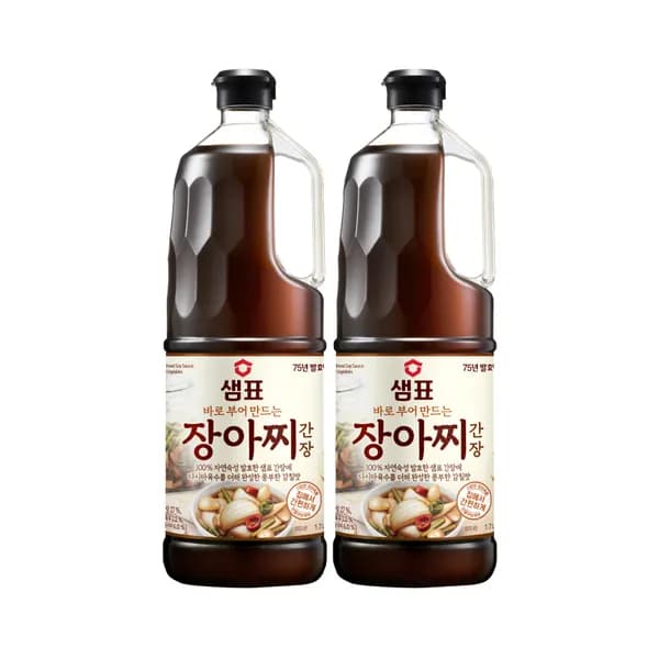 샘표 장아찌 간장 1.7L 2개 8,390원
