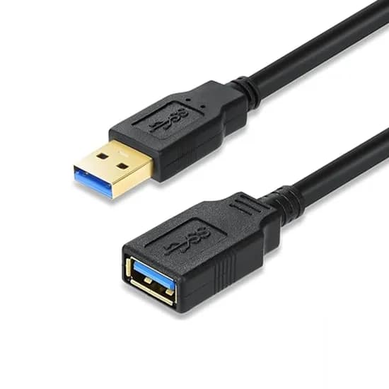USB 3.0 M-F형 연장 케이블 블랙 120cm 1개 5,000원