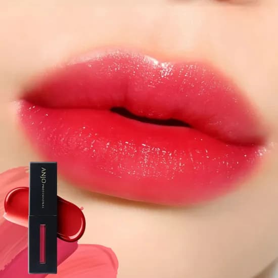 앙쥬 블랙타투 립틴트 글로우 1호 번트로즈 5ml 1개